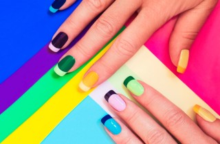 Nail art semplici e belle: come usare il nastro adesivo per le decorazioni