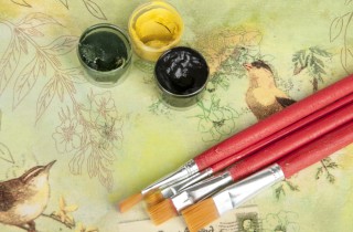 Decoupage su tela, come fare dei quadri stupendi anche se non sai dipingere