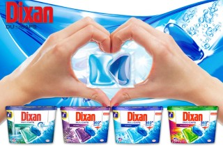 Dixan Duo-Caps: bucato perfetto senza sprechi e a basse temperature
