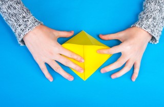 Scatoline origami: le istruzioni per modelli con coperchio