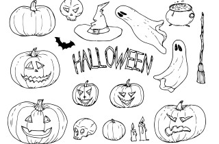 Immagini Halloween da colorare: 11 disegni e gli spunti per abbellirli in modo alternativo