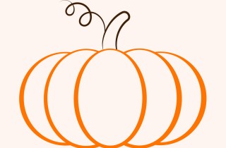 Come disegnare una zucca per bambini e il party di Halloween