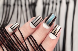 Le 5 nail art a righe più belle da provare per decorare le unghie