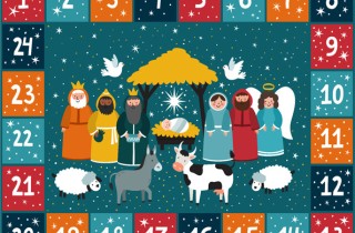 Calendario dell'Avvento da stampare, 5 immagini gratis che ti fanno sentire il Natale