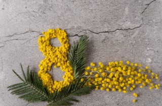 Lavoretti per la festa della donna: il decoupage con la mimosa