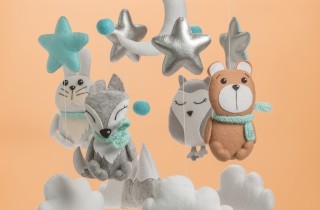 Fiocchi nascita in feltro: 7 foto a cui ispirarsi