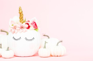 Unicorno fai da te: come farlo con una zucca