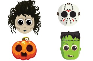 Maschere Halloween da stampare: 11 immagini gratis imperdibili
