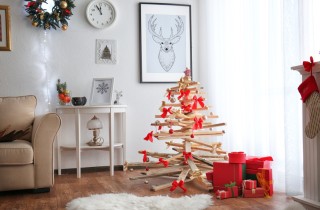 Alberi di Natale in legno: il video tutorial per realizzarli