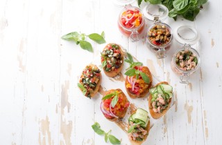 Ricette per bruschette: due idee veloci e croccanti