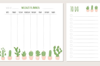 Planner settimanale da stampare gratis: 9 modelli per un’agenda organizzata