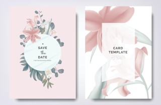 Biglietti con fiori da stampare: 5 design di primavera