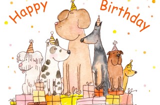 Biglietti di auguri compleanno con gatti e cani: 7 design da scaricare
