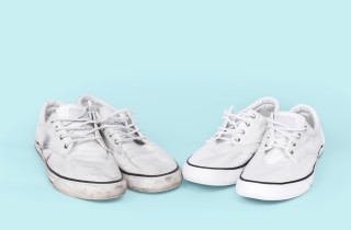 Come pulire le suole in gomma bianca