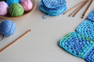 Borsa mattonelle uncinetto: tutorial e schema facile