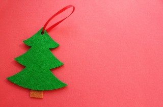 Alberelli di Natale imbottiti fai da te senza cucire