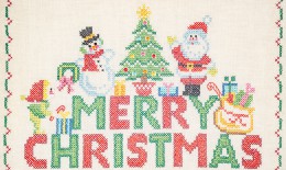 babbo natale punto croce, schemi punto croce natale, natale punto croce