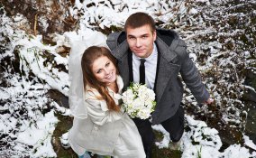 matrimonio sulla neve