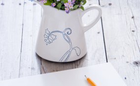 vaso, vasi, decoupage, hobby, fai da te