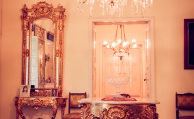 pulire lampadario cristallo