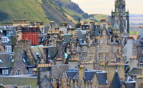 Scozia cornamusa Castelli Edimburgo