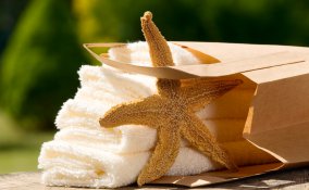 sacchetto biancheria regalo