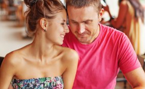 coppia caffè cibo amore