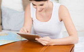 fare la valigia con una app smartphone tablet