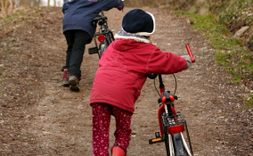 Fare sport padre e figli