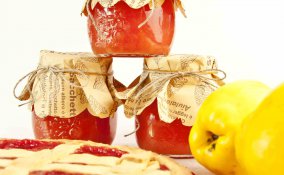 crostata di marmellata di mele cotogne