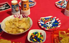 La festa di compleanno dei bambini