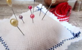 Come fare dei puntaspilli con i foglietti usati di Splendibianco