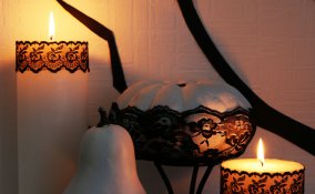 Mise en place Halloween idee decorazioni low cost