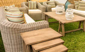 Un terrazzo ordinato, con fantasia!