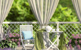 pulire e lavare le tende da sole