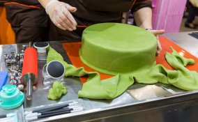 cake design, torta, base torta, pasta di zucchero