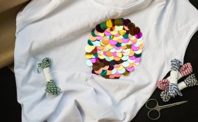 cambio dell’armadio, perline, paillette, riciclare vestiti vecchi, riciclare abiti usati 