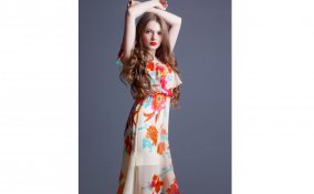 vestiti lunghi estivi, moda estate 2017 