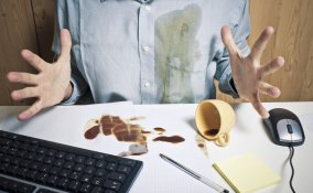 caffè, eliminare macchie, rimedi efficaci