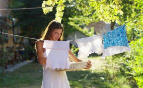 come stendere panni, come stendere bucato