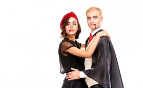 costumi halloween coppia, costumi halloween adulti, costumi halloween fai da te