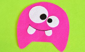 decorazioni halloween fai da te, decorazioni halloween feltro, decorazioni halloween idee