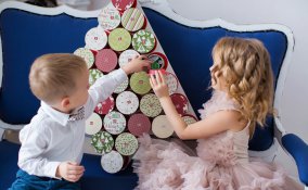 calendario avvento fai da te bambini, calendario avvento fai da te