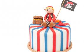 torta pirati pasta di zucchero, torta pirati