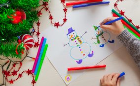immagini di natale da colorare, immagini di natale per bambini, disegni di natale da scaricare