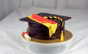 torte laurea pasta di zucchero, tocco pasta di zucchero, cappello laurea pasta di zucchero