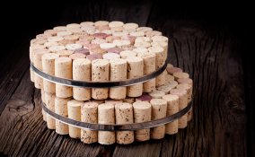 riciclo creativo, tappi di sughero, fai da te