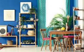 arredo, boho chic, sala pranzo