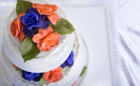 torte floreali pasta di zucchero, fiori pasta di zucchero