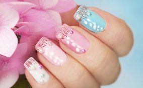 nail art, decorazione unghie, primavera